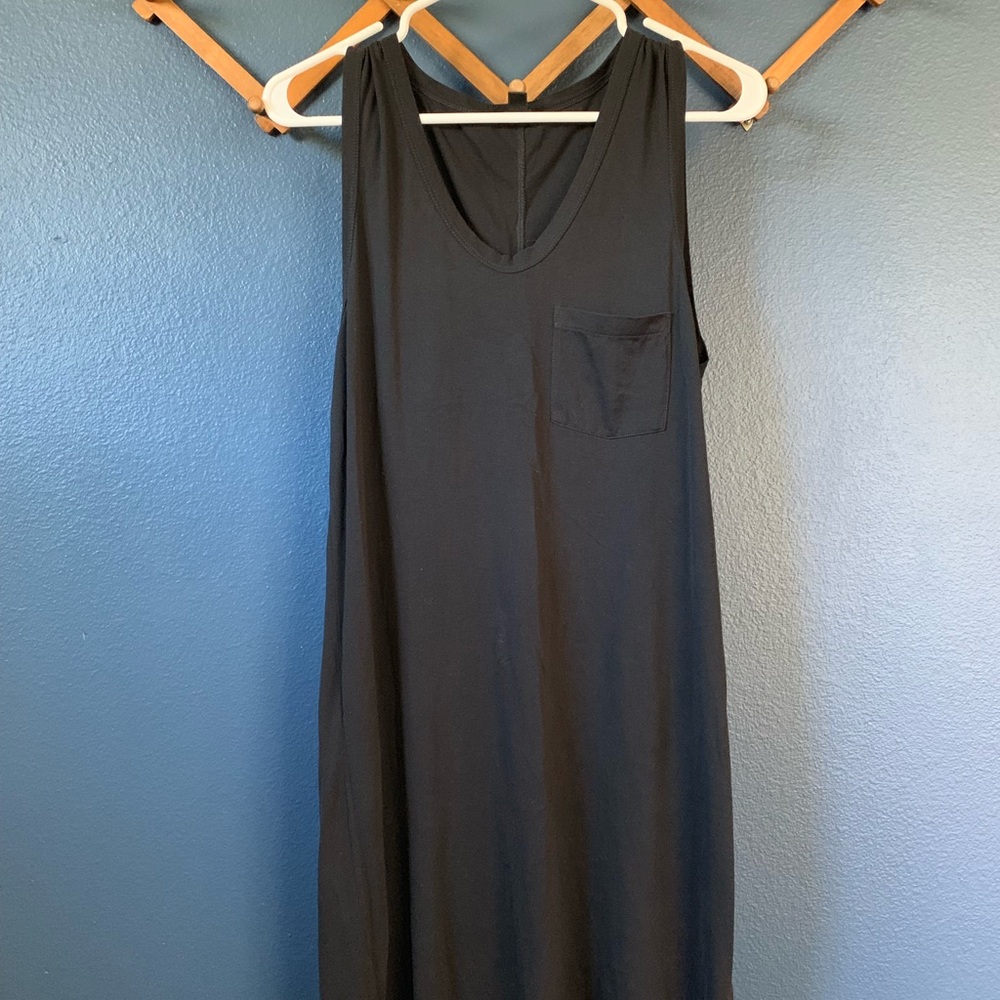 J.Crew Black V-neck Dress